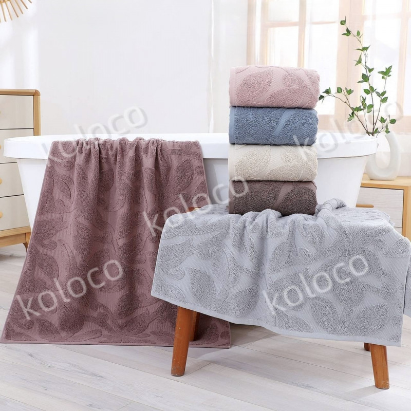 Рушники з великими листками - фото 1