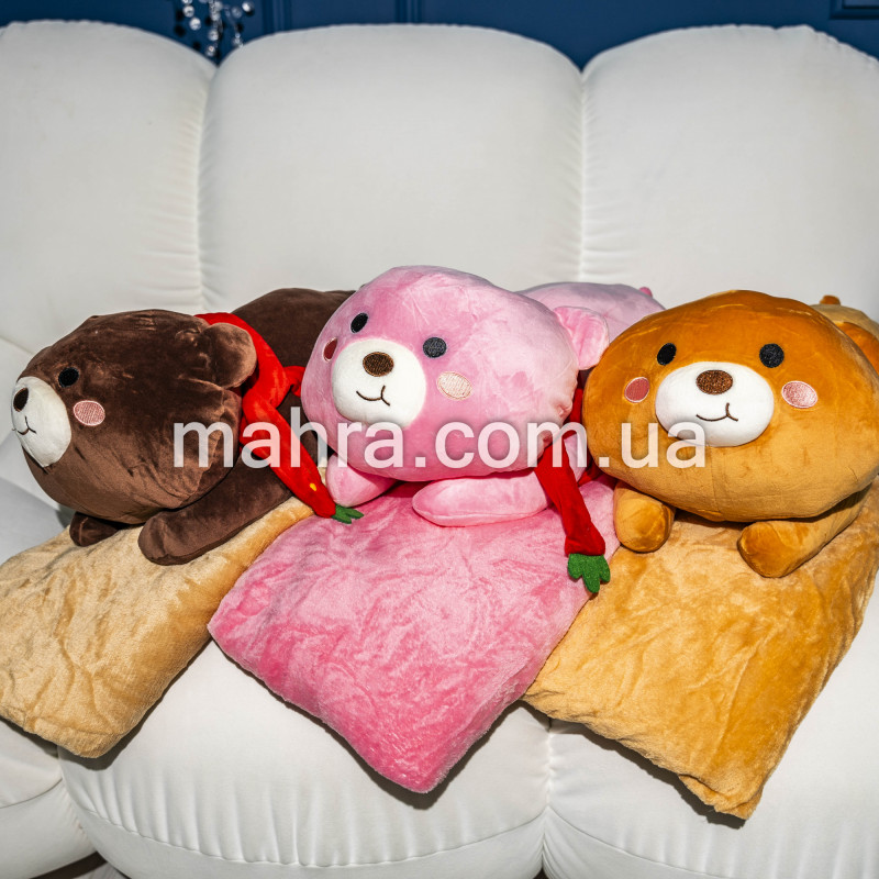 Ведмедик з шарфом - фото 5