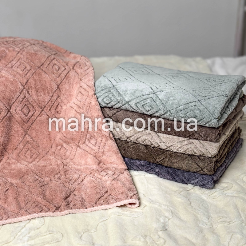 Рушники для сауни ромбик - фото 1