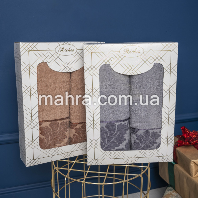 Набір рушників баня/лице Листочок - фото 2