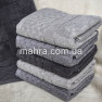 Рушники банні тиснення сірі - фото 4