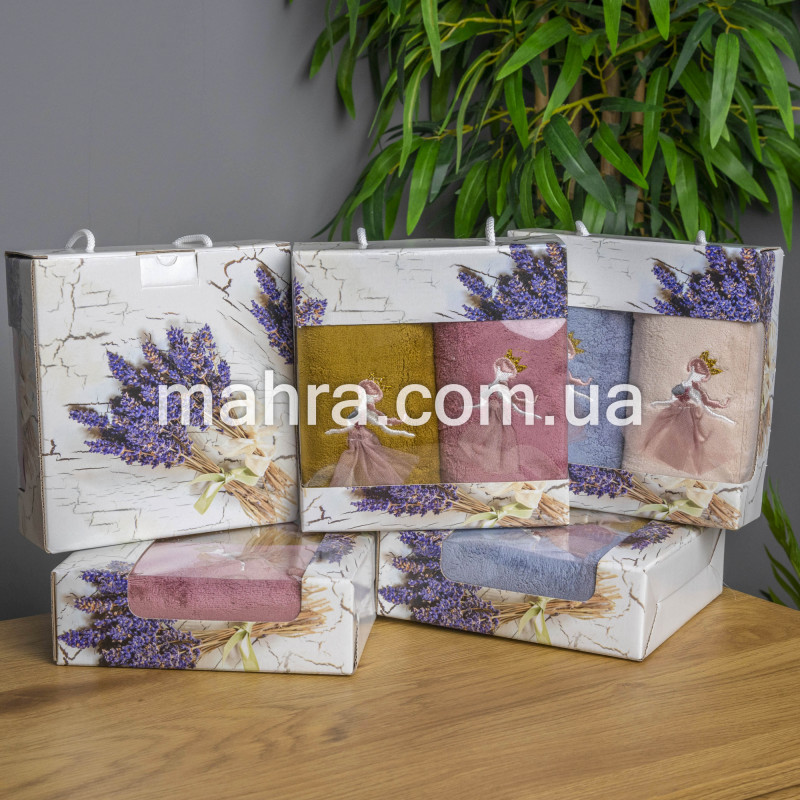 Набір рушників принцеса мікрофібра - фото 3