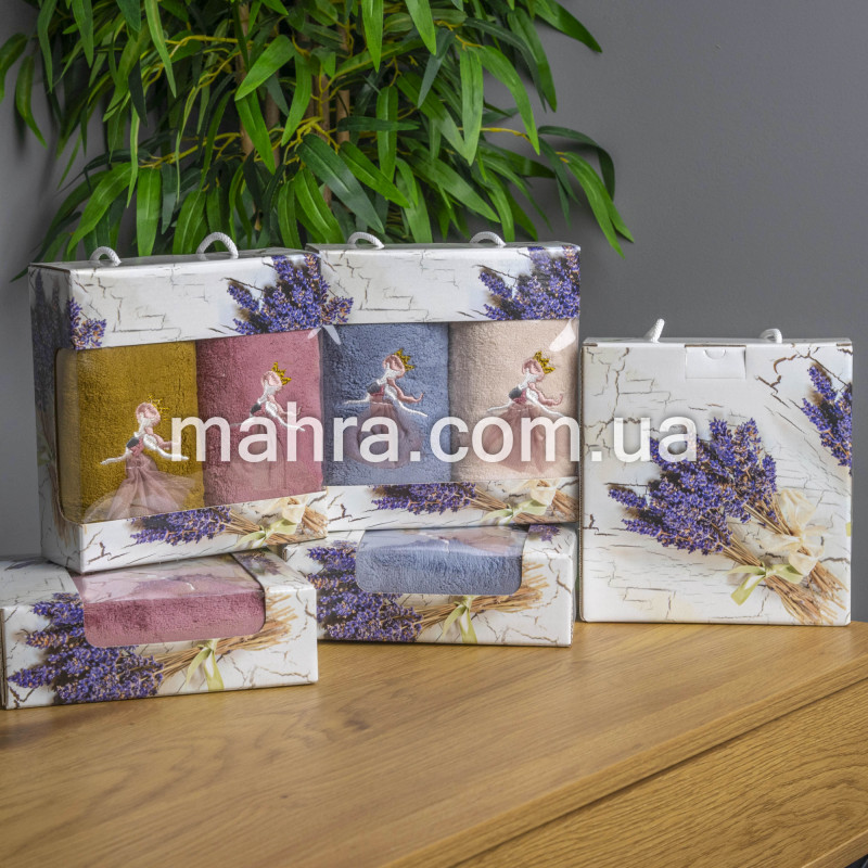 Набір рушників принцеса мікрофібра - фото 1