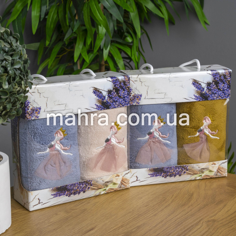 Набір рушників принцеса мікрофібра - фото 6