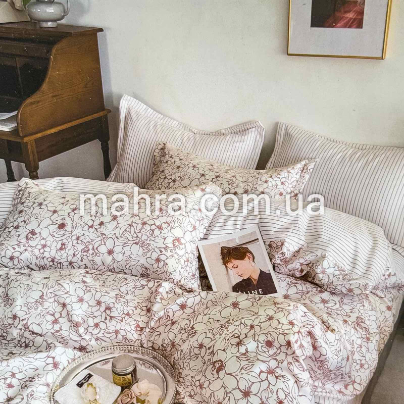 Постіль Koloco сатин №4  - фото 1