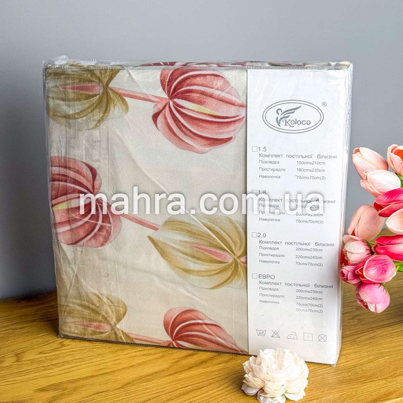 Постіль Koloco сатин №7  - фото 2