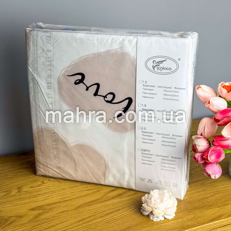 Постіль Koloco сатин №24 - фото 2