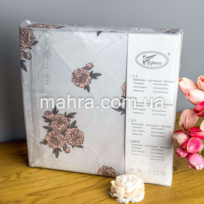 Постіль Koloco сатин №22  - фото 2