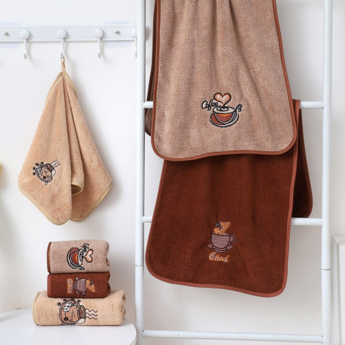 Фото  товара рушники для рук чашка кави