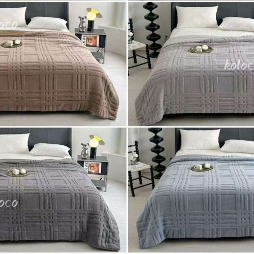 Фото  товара плед на овчині