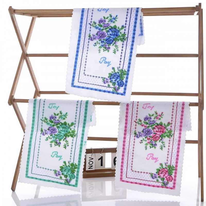 Рушники для рук з букетом - фото 1