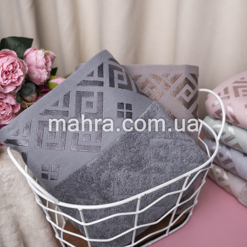 Полотенца для лица с ромбиками - фото 2