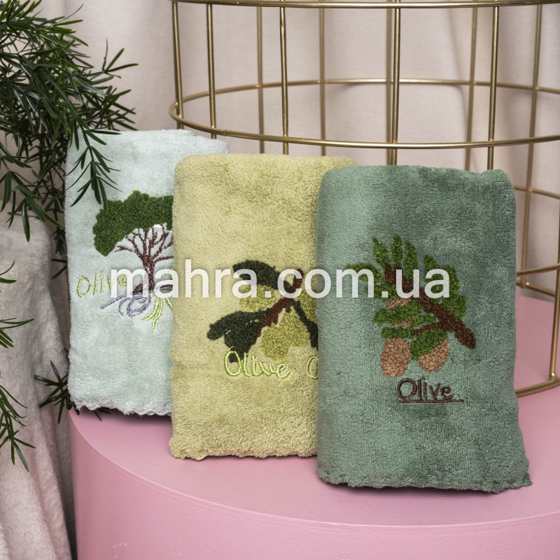 Кухонні рушники з оливками - фото 1