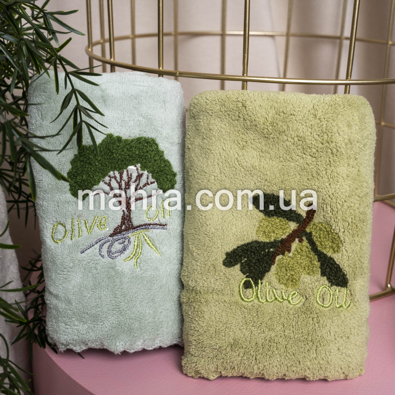 Кухонні рушники з оливками - фото 2