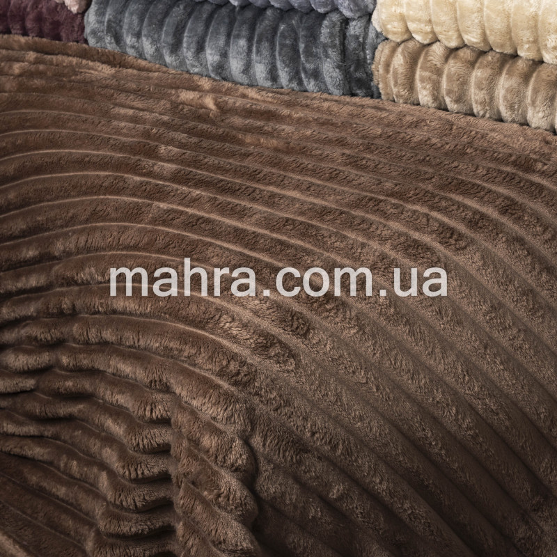 Плед Шарпей широкая полоска 4 см в сумке   - фото 7