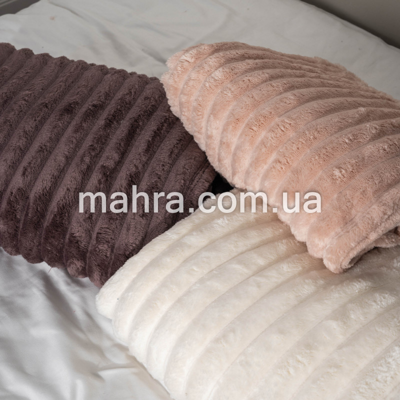 Плед Шарпей широкая полоска 4 см в сумке   - фото 4