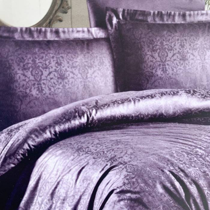 Комплект постільної білизни jacquard satin - фото 13