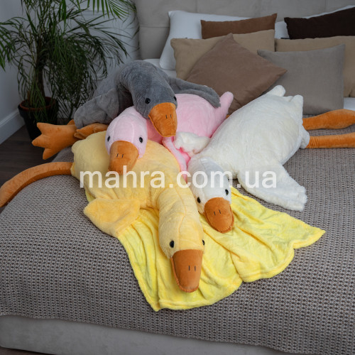 Фото  товара Дитячий плед/подушка Гуси-обнимуси великі