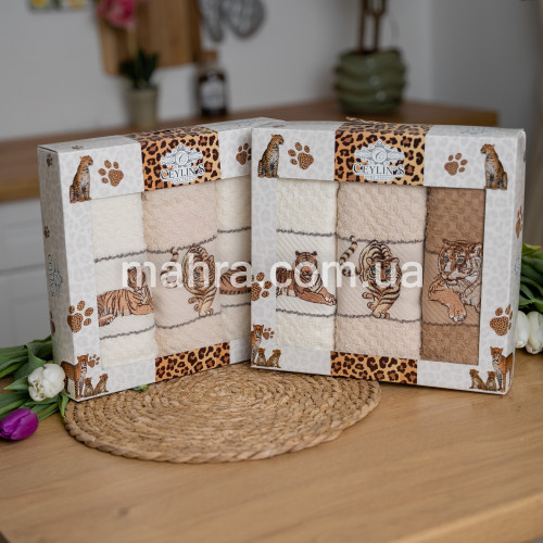 Фото  товара НАБОР ТУРЕЦКИЙ КУХНЯ ТИГРЫ 3КА