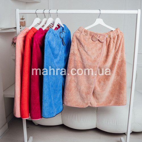 Фото  товара Полотенце для сауны Бантик