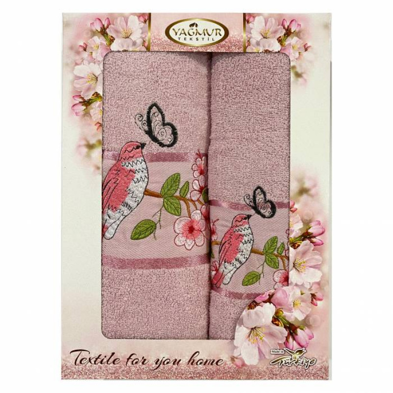Фото  товара Набір рушників пташки Набір рушників пташки - фото 2