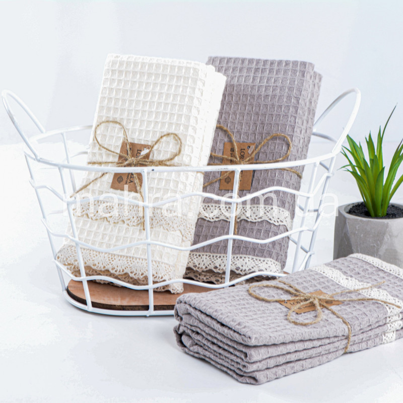 Турецькі вафельні рушники №107 - фото 1