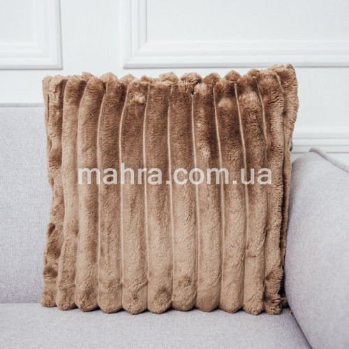 Фото  товара  Наволочка Шарпей КОРИЧНЕВЫЙ