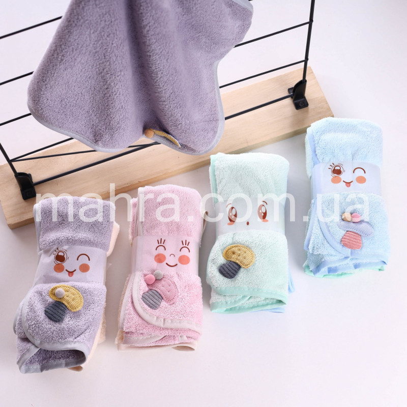 Рушники для рук мікрофібра Грибочки - фото 2